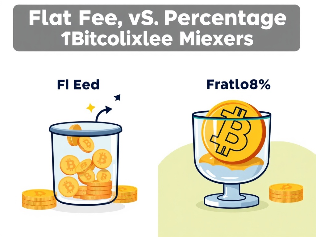 Flat Fee vs Percentage Fee Bitcoin Mixers: Choosing the Right Option for Your Privacy Needs